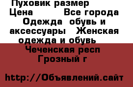 Пуховик размер 42-44 › Цена ­ 750 - Все города Одежда, обувь и аксессуары » Женская одежда и обувь   . Чеченская респ.,Грозный г.